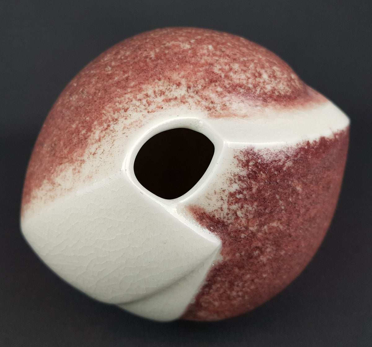 Vintage Studio Art Pottery Vase by ZENKER-KARTHAUSEN West Germany 1990