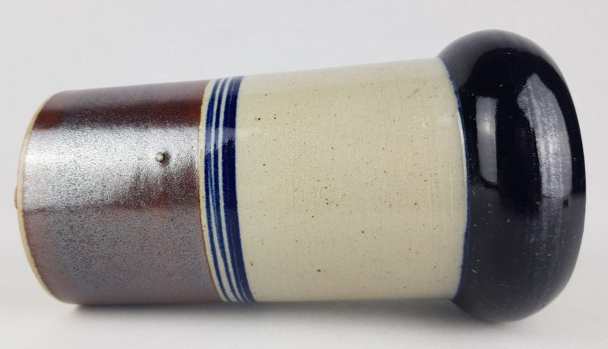 Vintage CARL HARRY STALHANE "Designhuset" Stoneware Vase from Lindkoping, Sweden 1970s