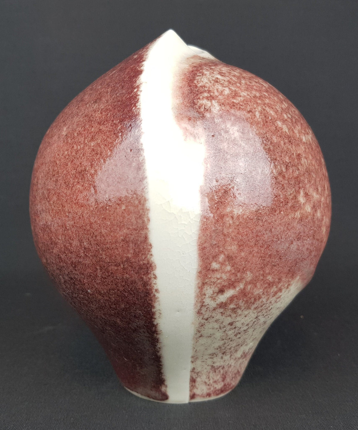 Vintage Studio Art Pottery Vase by ZENKER-KARTHAUSEN West Germany 1990
