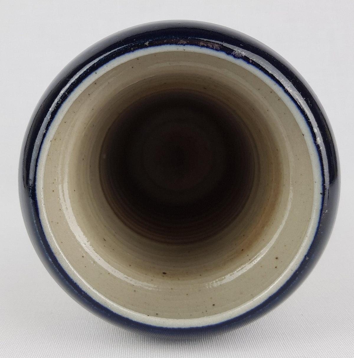 Vintage CARL HARRY STALHANE "Designhuset" Stoneware Vase from Lindkoping, Sweden 1970s