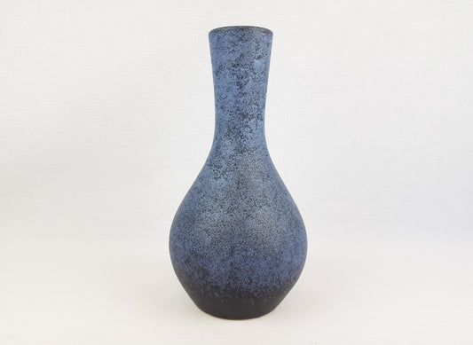 Vintage DÜMLER & BREIDEN Blue Ceramic Vase 115-25 West German Pottery 1970s