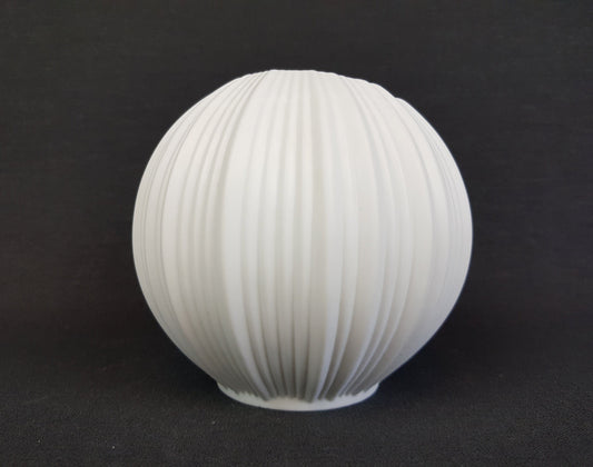 Vintage AK KAISER 3D Relief Ball Vase 0284 by Martin Freyer West German Pottery 1970s