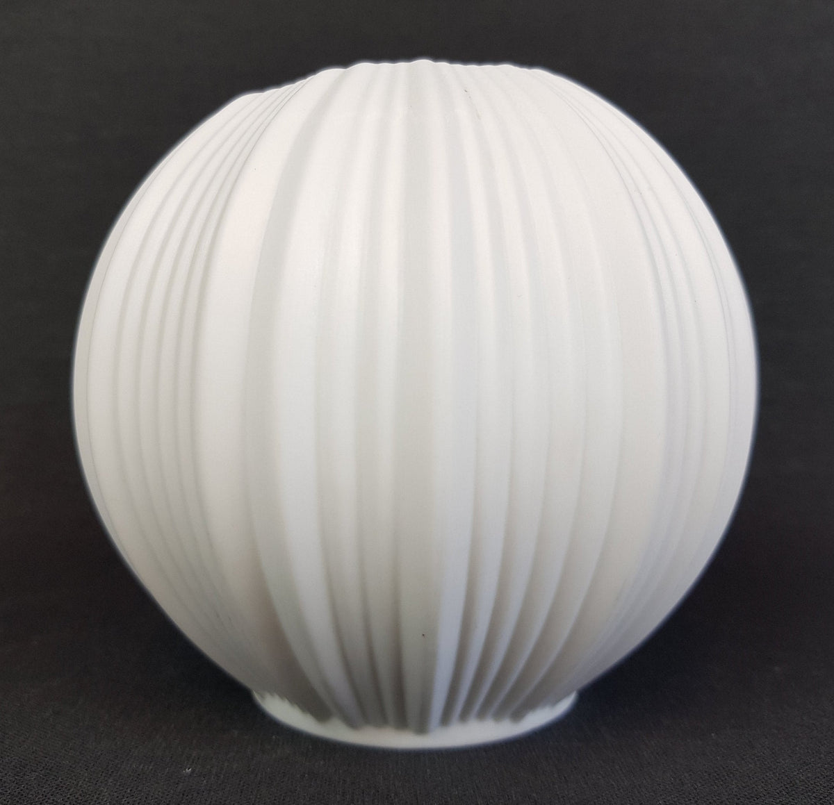 Vintage AK KAISER 3D Relief Ball Vase 0284 by Martin Freyer West German Pottery 1970s