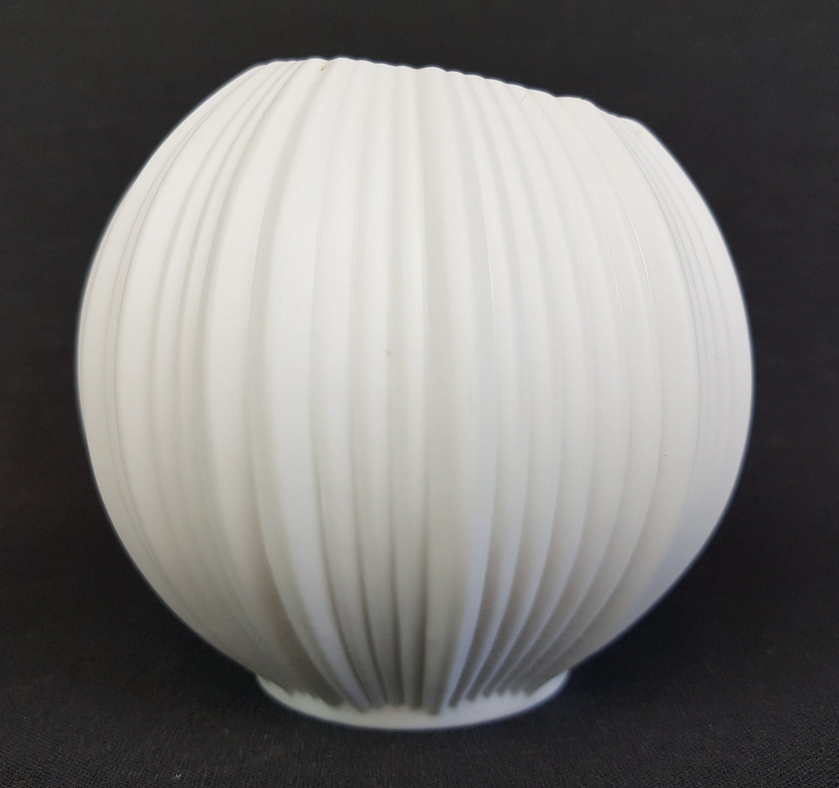 Vintage AK KAISER 3D Relief Ball Vase 0284 by Martin Freyer West German Pottery 1970s