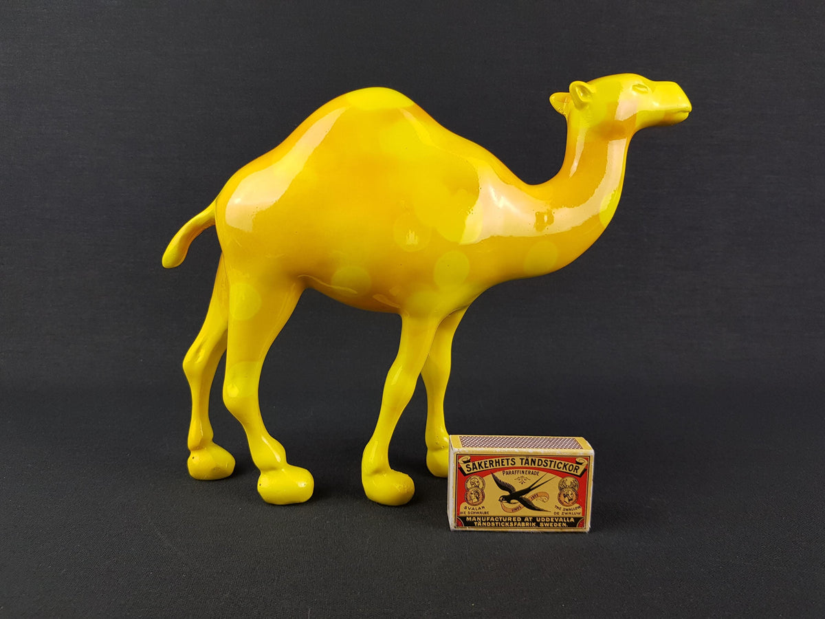 RARE Original Yellow CAMEL Filters Sculpture - GERMANY Limited Edition (anniversary 100 years of Camel history in 2013)