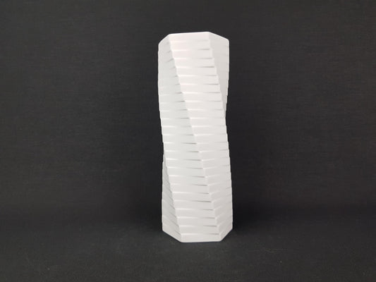 Vintage Porcelaine ROSENTHAL Studio Linie Op Art vase 3506 24 by Werner Uhl 1971