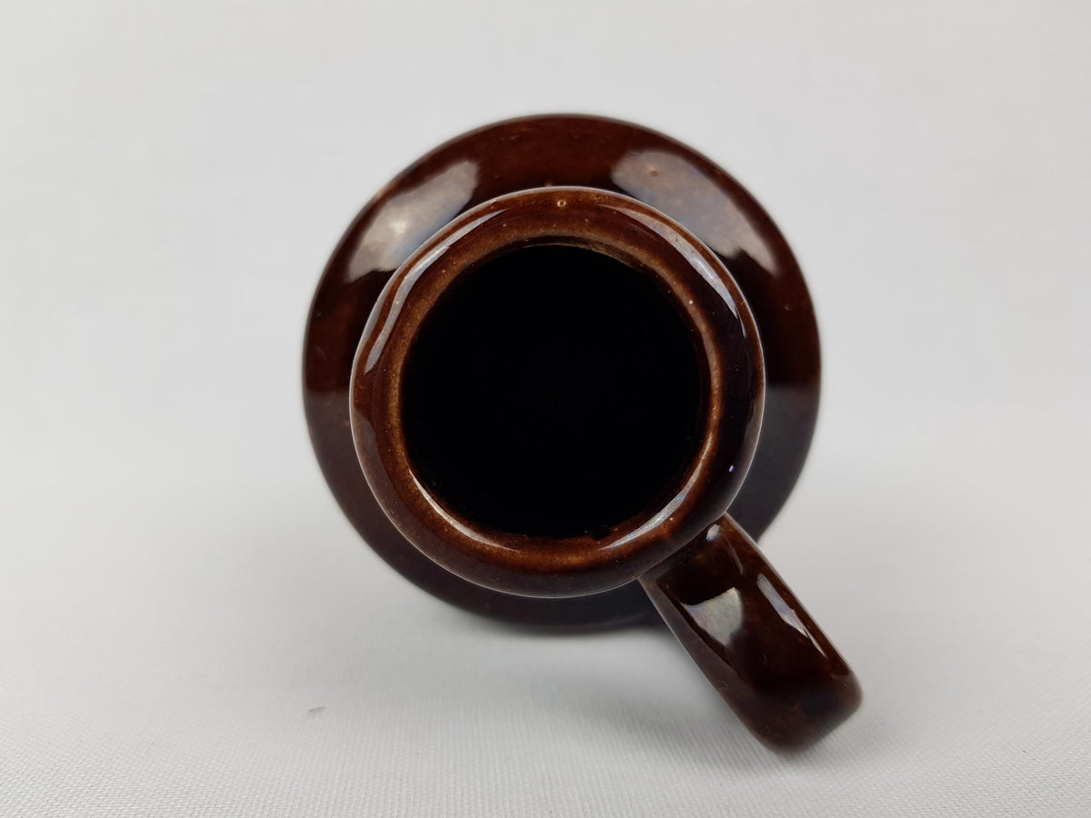 Vintage SCHEURICH KERAMIK Vase Orange Brown 405-13.5 West German Pottery Fat Lava Era 1970s