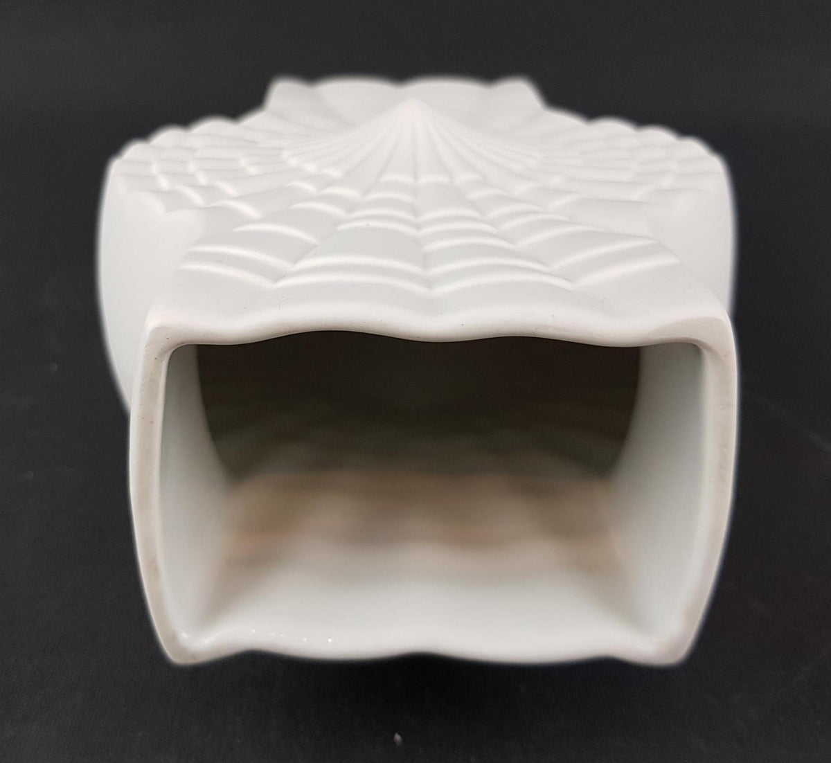 Vintage WINTERLING Porcelain Op Art Vase Schwarzenbach Bavaria Germany 1970s