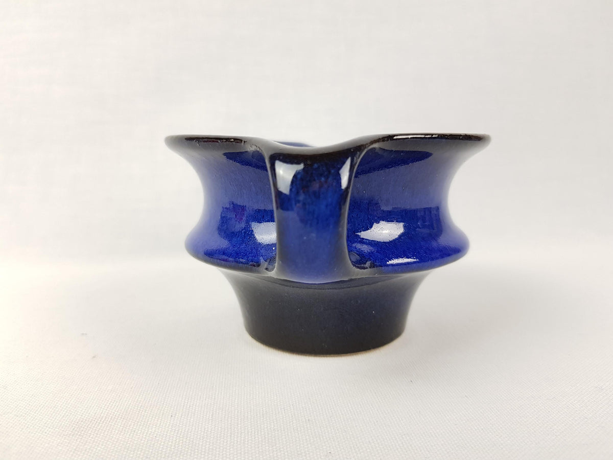 Vintage STEULER KERAMIK Small Blue Planter or Bowl by Cari Zalloni 231-10 West German Pottery 1970s