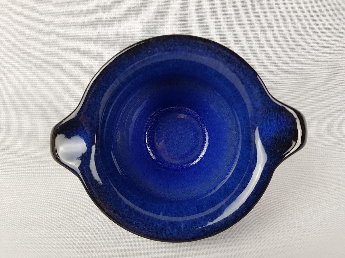 Vintage STEULER KERAMIK Small Blue Planter or Bowl by Cari Zalloni 231-10 West German Pottery 1970s