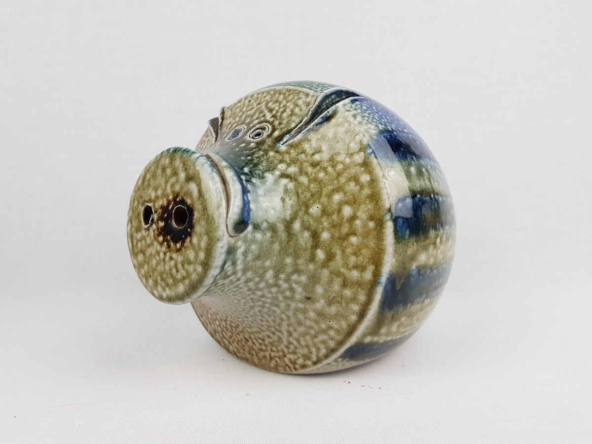 Vintage WIM MÜHLENDYCK Piggy Figurine Studio Art Pottery Germany