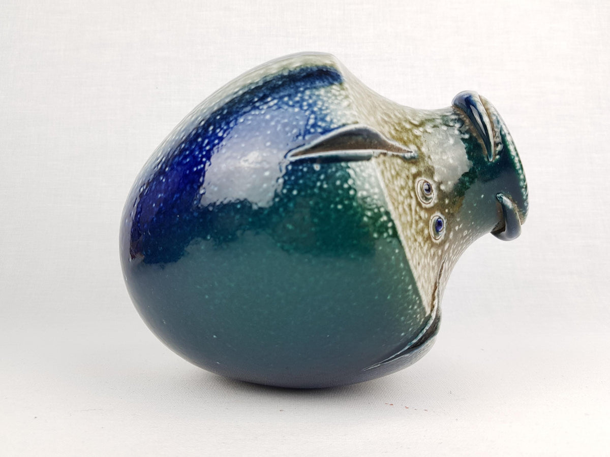 Vintage WIM MÜHLENDYCK Piggy Figurine Studio Art Pottery Germany