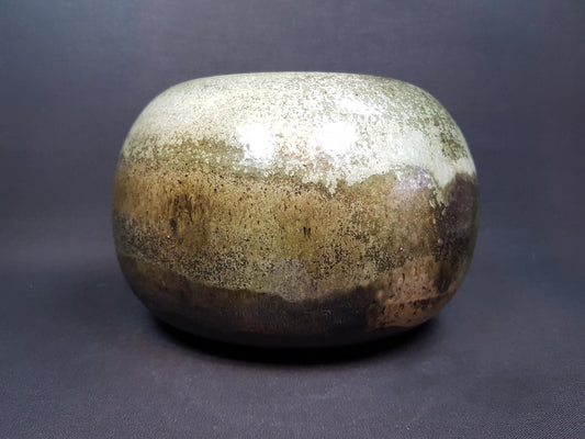 Vintage Studio Art Pottery "KünstlerKeramik" Vase by KLAUS MENSER Duisburg West Germany 1977