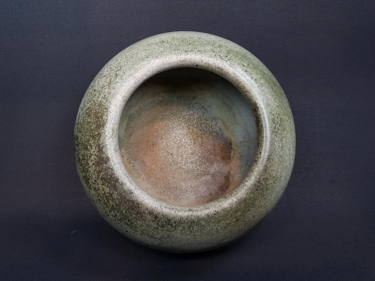Vintage Studio Art Pottery "KünstlerKeramik" Vase by KLAUS MENSER Duisburg West Germany 1977