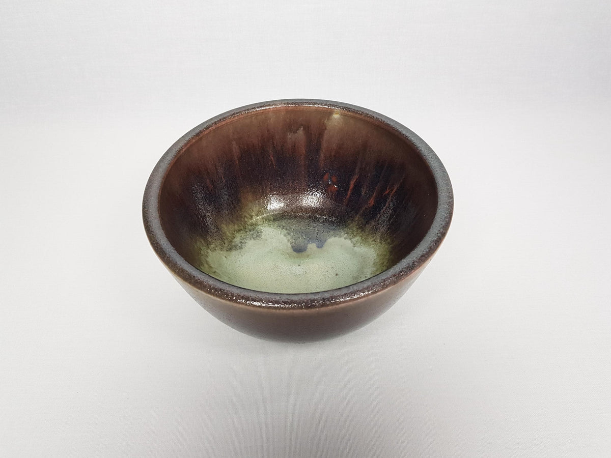 Vintage Studio Art Pottery Bowl - Signed "SB" West Germany 1972