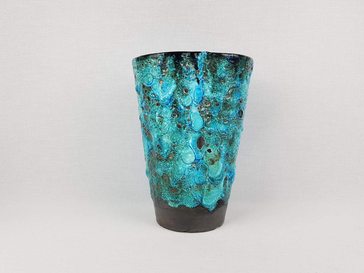 Vintage LE CYCLOPE POTTERY d'Annecy Ceramic Vallauris Ceramique Vase 1960s 1970s France