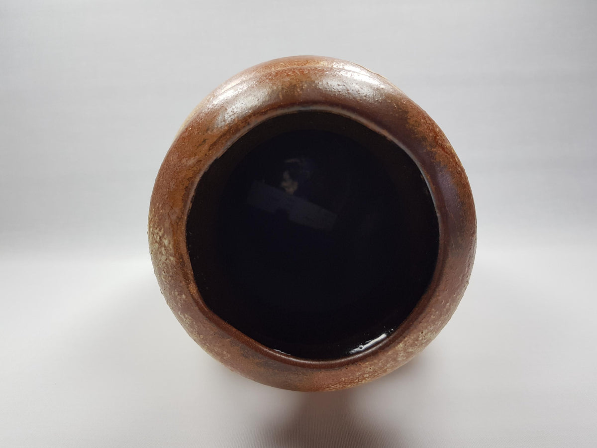 Vintage SCHEURICH KERAMIK Fat Lava Vase with HARO Decor 291 38 West German Pottery 1970S
