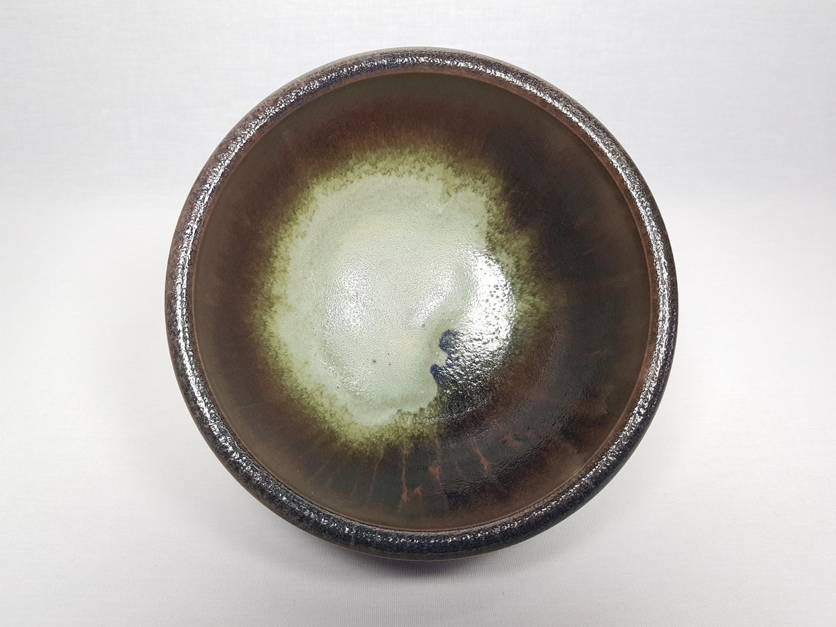 Vintage Studio Art Pottery Bowl - Signed "SB" West Germany 1972