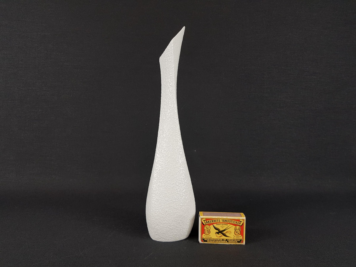 Vintage Sgrafo Modern Porcelain Op Art Vase by Peter Muller 1960s