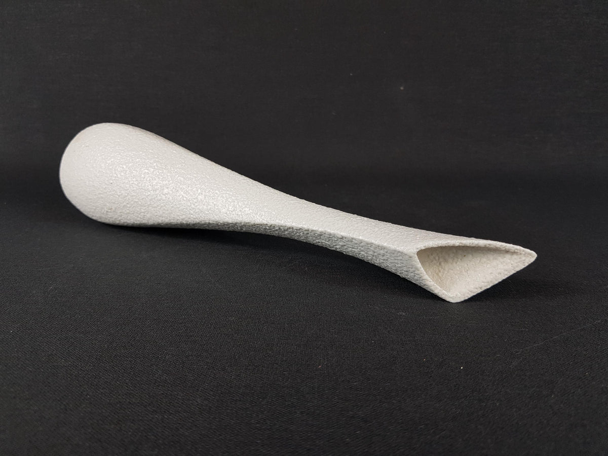 Vintage Sgrafo Modern Porcelain Op Art Vase by Peter Muller 1960s