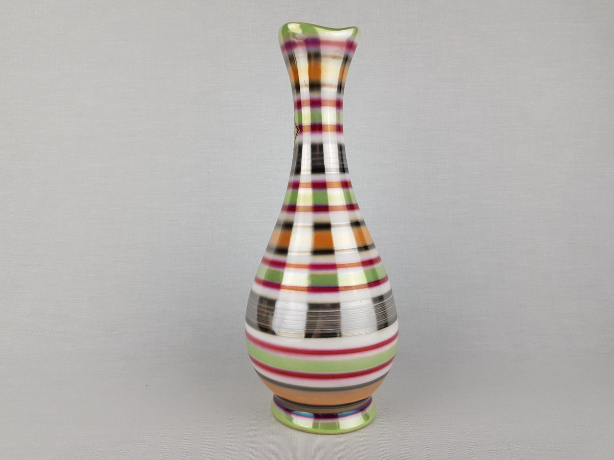 Rare Vintage IPARMUVESZ BUDAPEST Hungarian Studio Pottery Art Vase 1970s