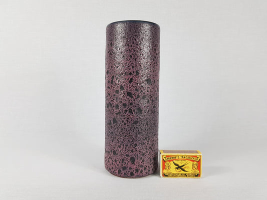 Vintage GRAMANN RÖMHILD Topferei Studio Art Pottery Purple Vase East German Pottery 1960s