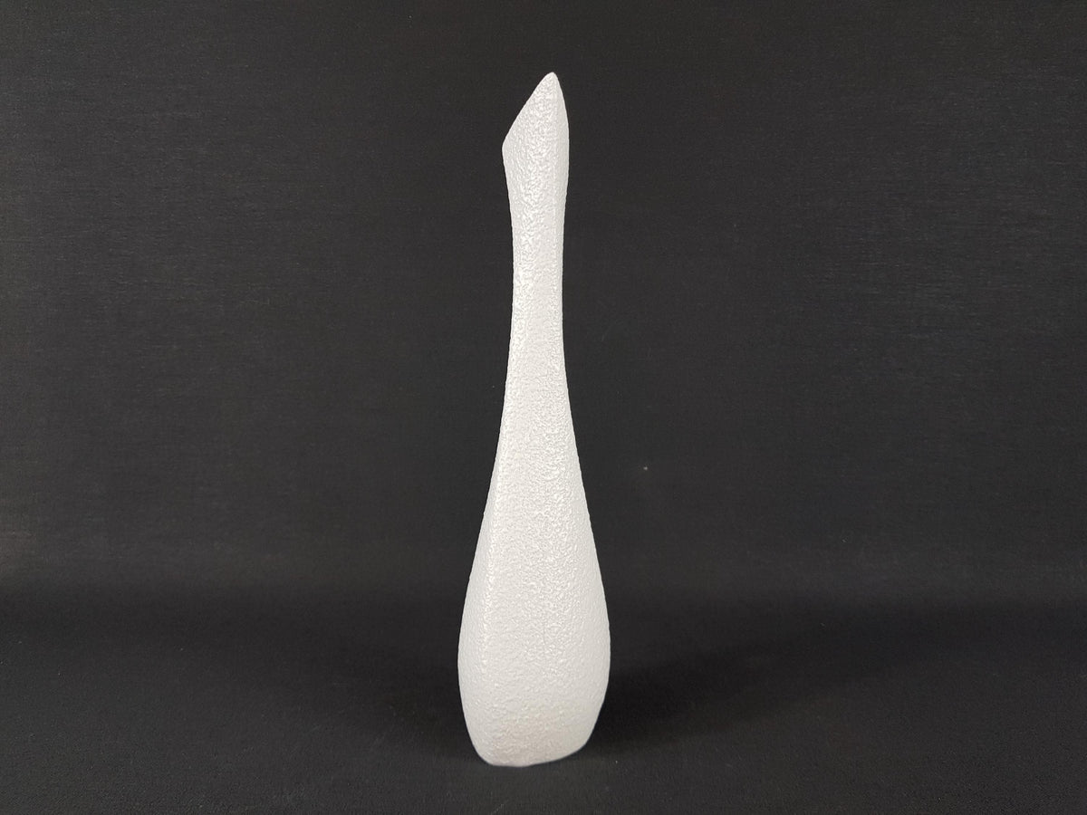 Vintage Sgrafo Modern Porcelain Op Art Vase by Peter Muller 1960s
