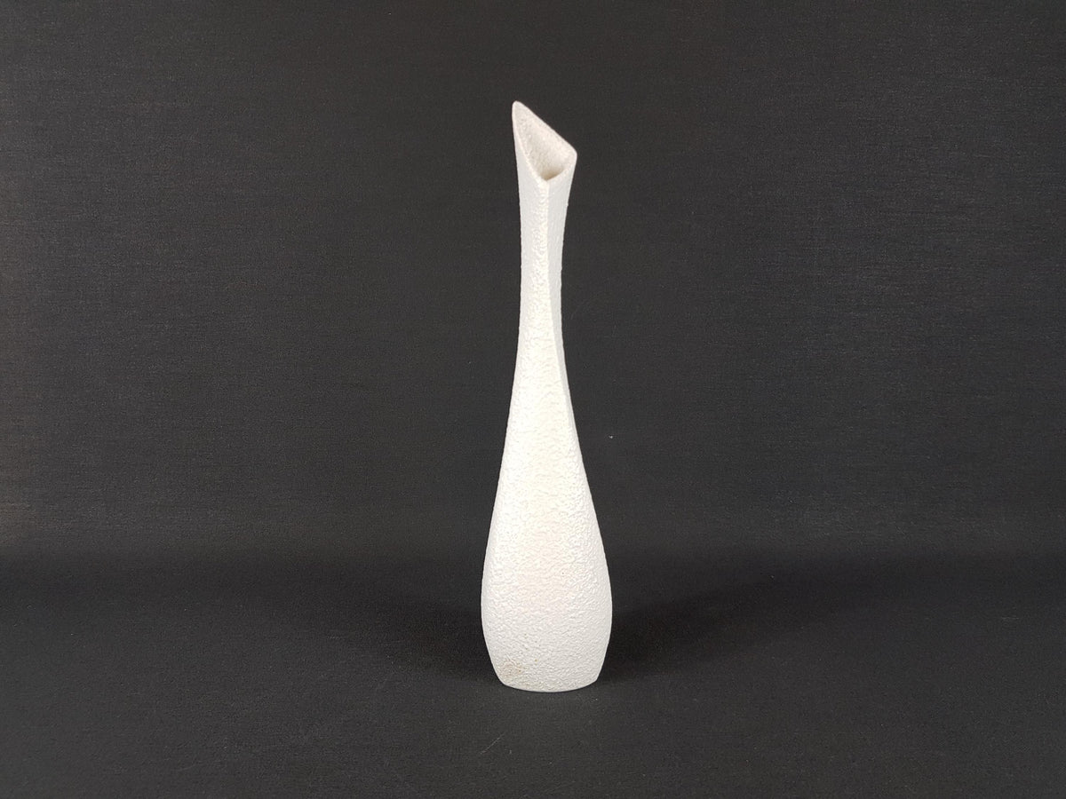 Vintage Sgrafo Modern Porcelain Op Art Vase by Peter Muller 1960s