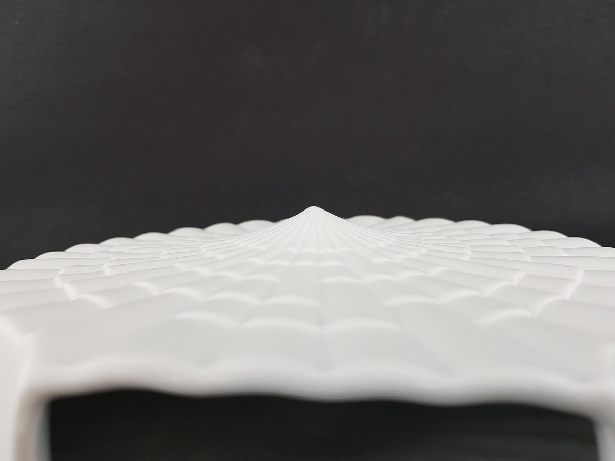 Vintage WINTERLING RHEINPFALZ Hartporzellan Op Art Vase German Pottery 1950-1960s