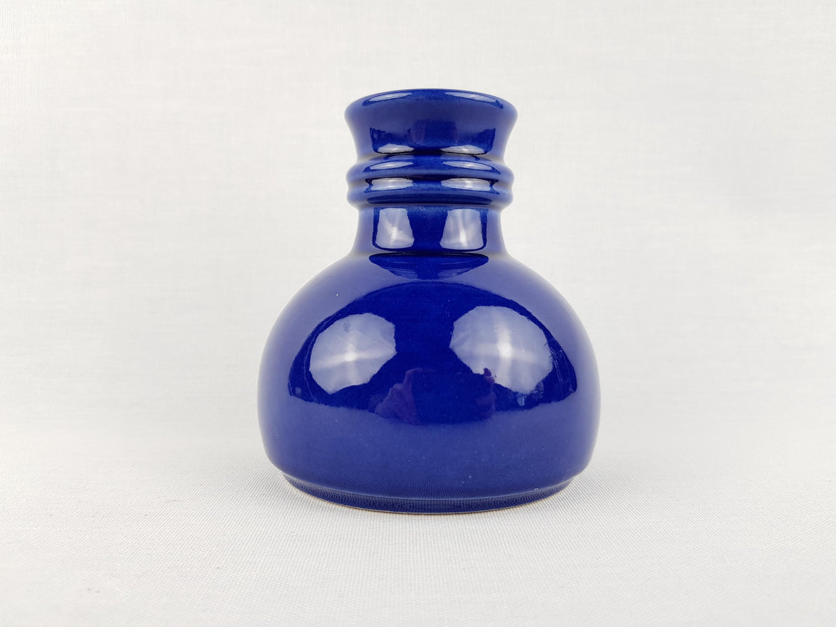 Vintage Cobalt Blue STEULER Keramik Vase- 306-10 - West German Pottery 1960s