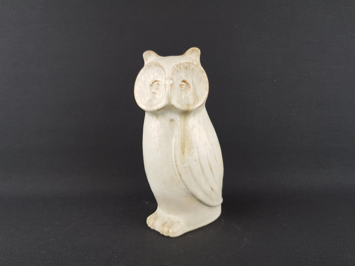 Rare Vintage STEULER KERAMIK Owl Figurines West German Pottery 1980s