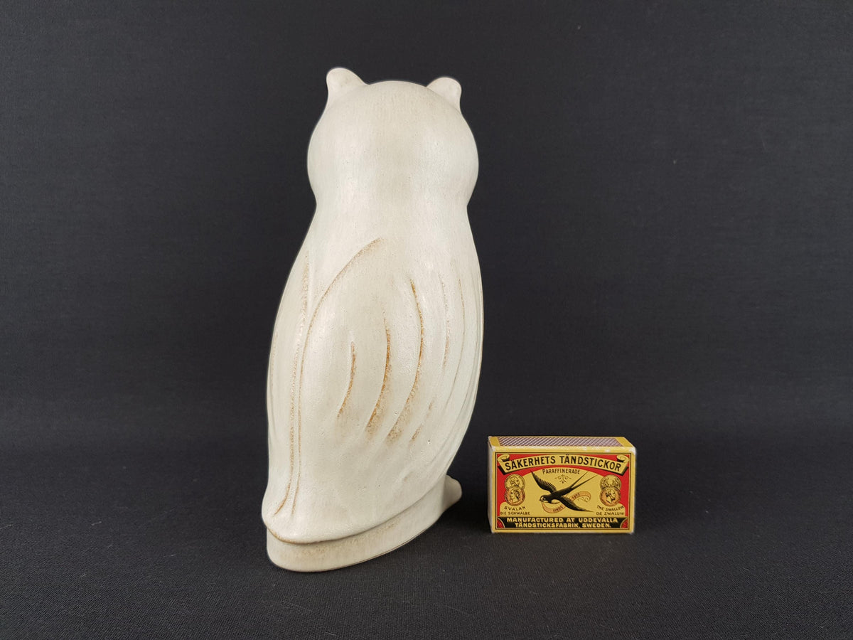 Rare Vintage STEULER KERAMIK Owl Figurines West German Pottery 1980s