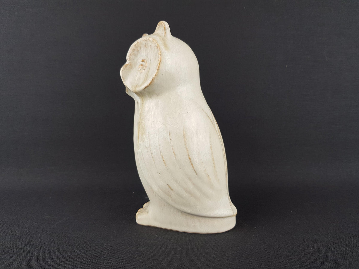 Rare Vintage STEULER KERAMIK Owl Figurines West German Pottery 1980s