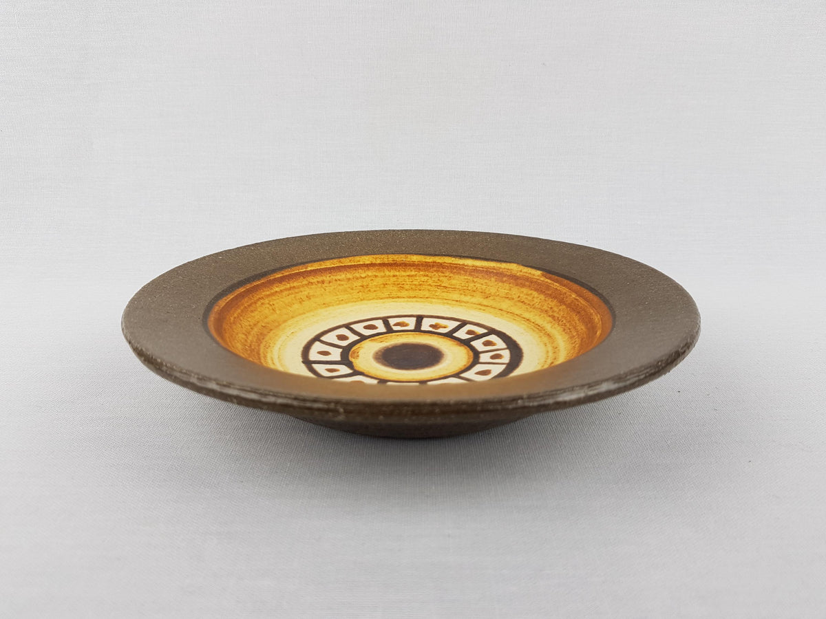 Vintage BENTE JESSEN Denmark Stoneware Bowl - Mid Century Modern Danish Design 1960-70's