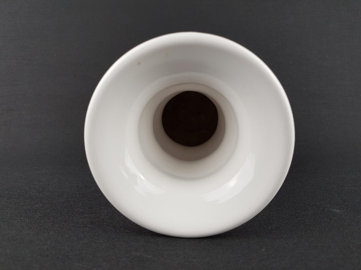 Vintage DELFTS WHITE Vase Dutch Pottery Timeless Design 1970s
