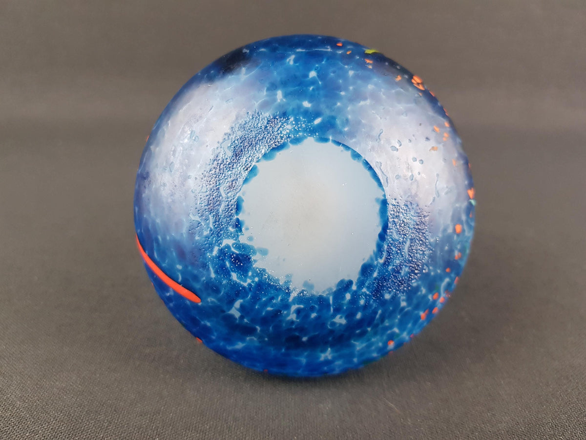 Vintage Art Glass Vase – Millefiori/Murrine Style, Possibly Murano or Japanese