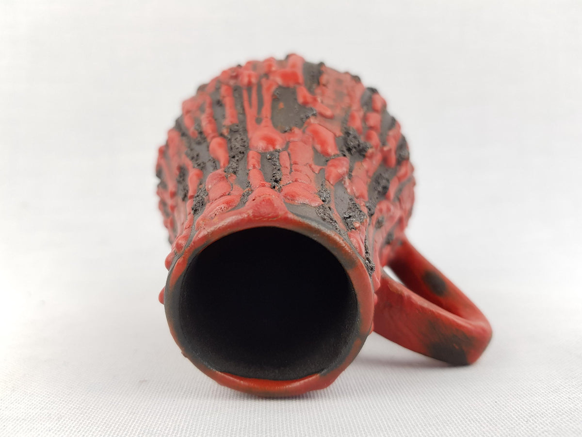 Vintage CERAMANO "Rubin" Handled Jug Vase| Design by Hanns Welling| 1960s - Excellent Condition!