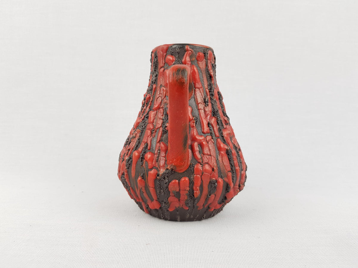 Vintage CERAMANO "Rubin" Handled Jug Vase| Design by Hanns Welling| 1960s - Excellent Condition!