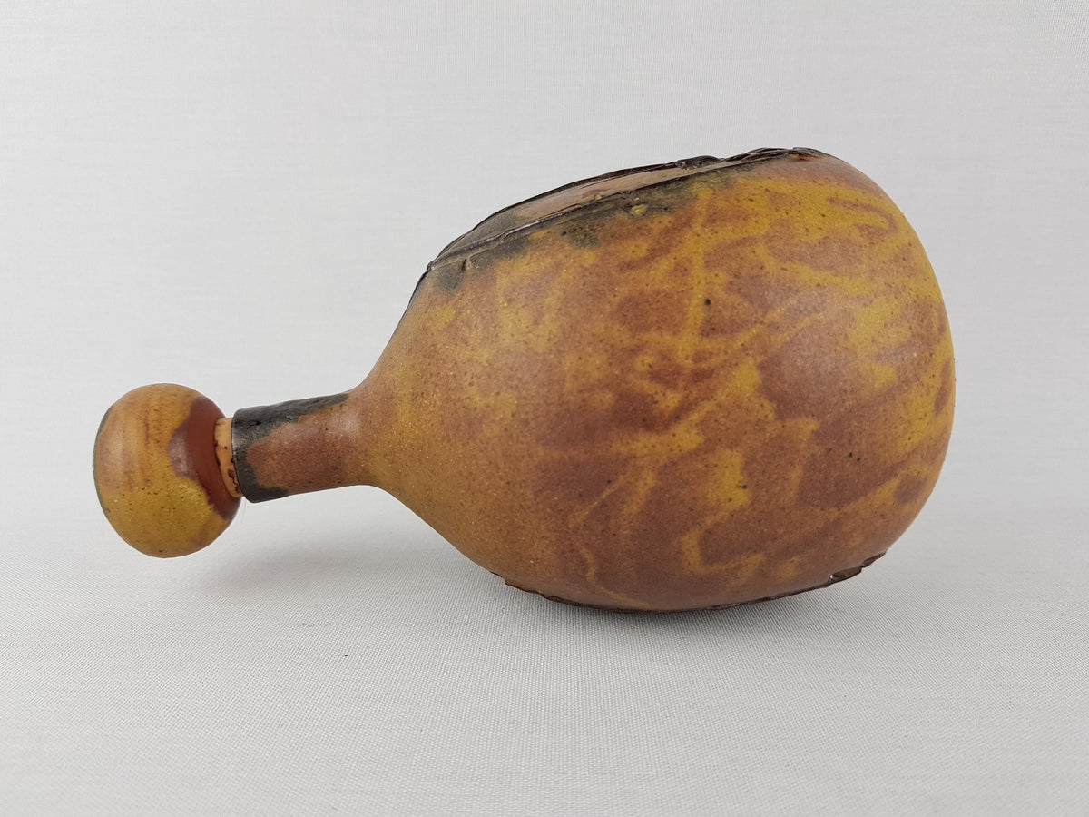 Vintage LUISE DUNCKER STUDI0 KERAMIK Brown Karaf West German Studio Art Pottery