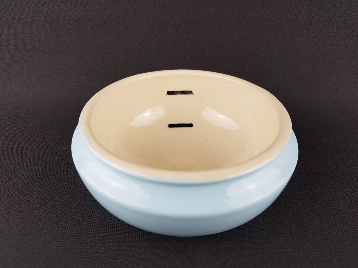 Art Deco THE AMALGAMATED DENTAL Co Ltd Paribar Dental Bowl English Pottery 1920s - 1940s