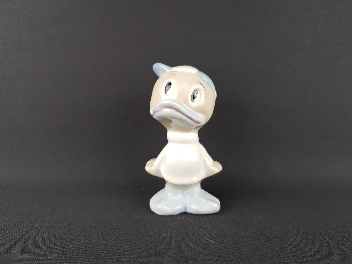 Vintage Porcelain Huey, Dewey or Louie Duck Walt Disney Collectible Figure
