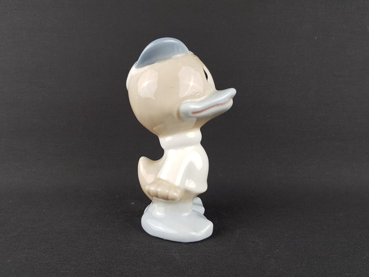 Vintage Porcelain Huey, Dewey or Louie Duck Walt Disney Collectible Figure
