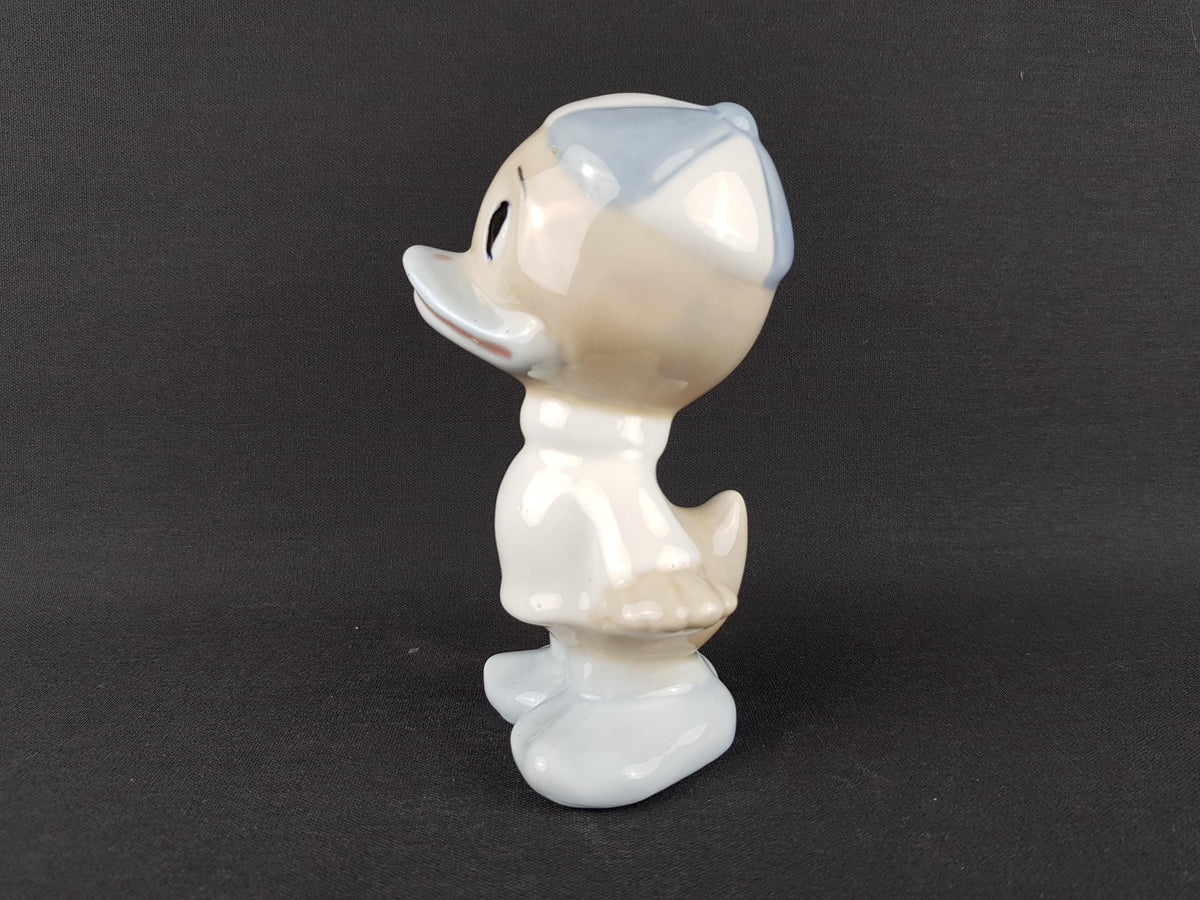 Vintage Porcelain Huey, Dewey or Louie Duck Walt Disney Collectible Figure