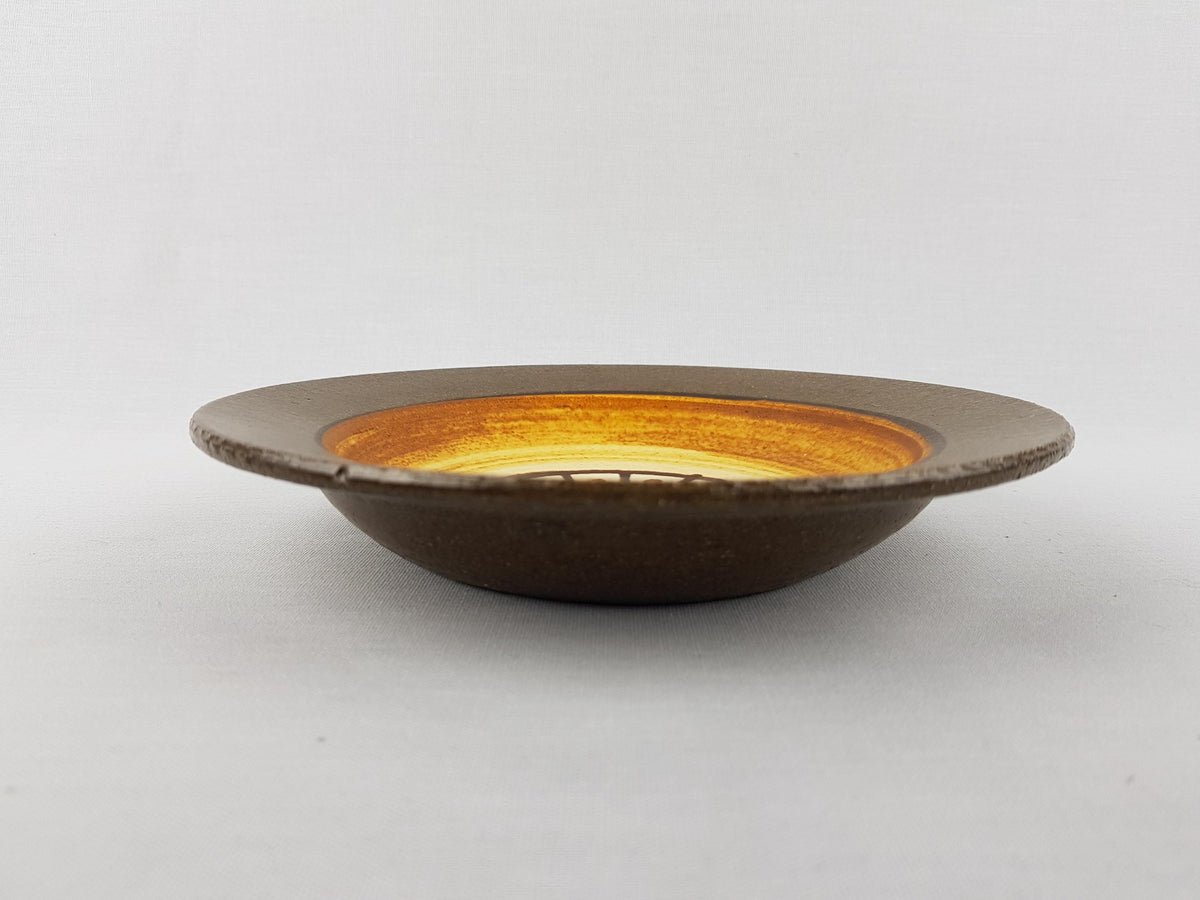 Vintage BENTE JESSEN Denmark Stoneware Bowl - Mid Century Modern Danish Design 1960-70's