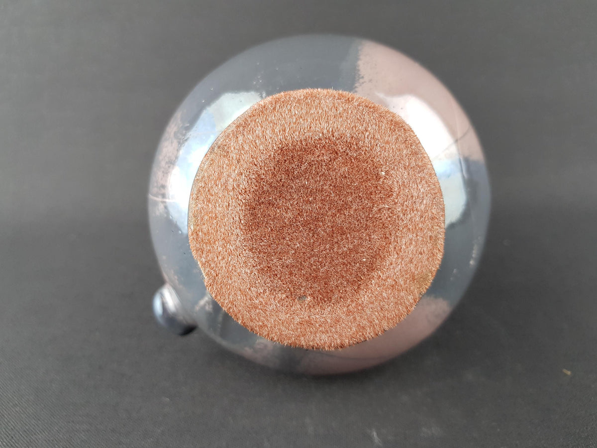 Vintage OTTO KERAMIK Handled Pink Gray Vase West German Pottery 1970-80s