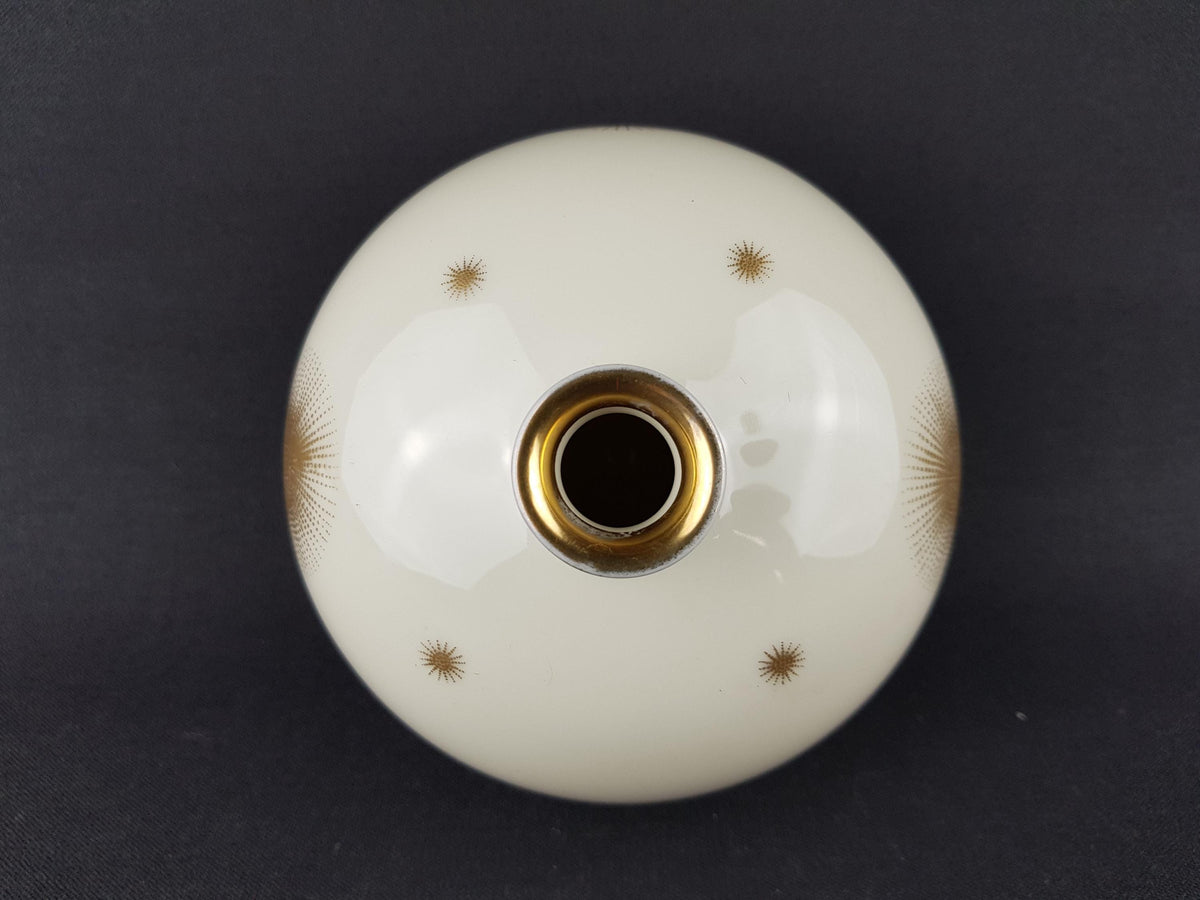 Vintage ROSENTHAL Vases with Starburst Pattern West German Pottery 1950s