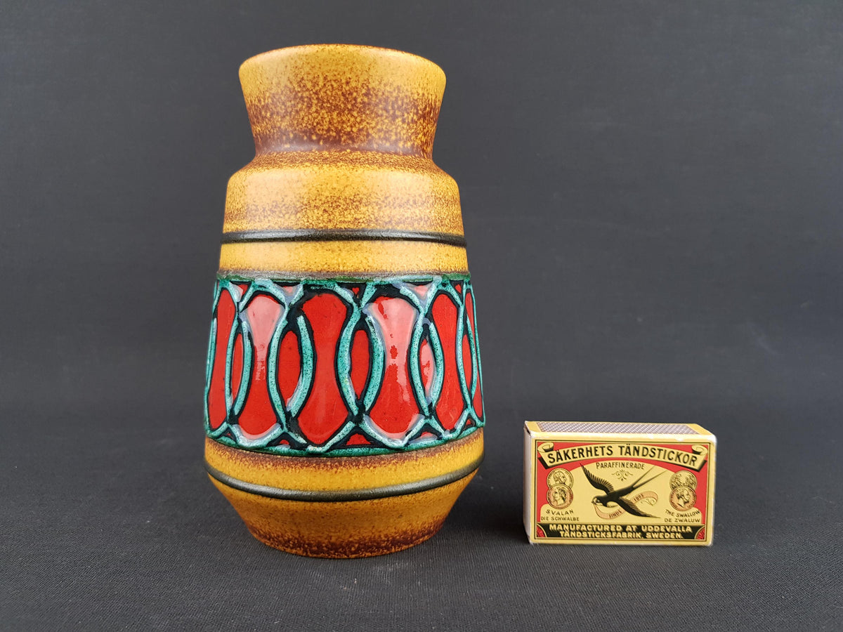 Vintage BAY KERAMIK Vase| Model 518-16 | West German Pottery | Mid-Century Design 1970s