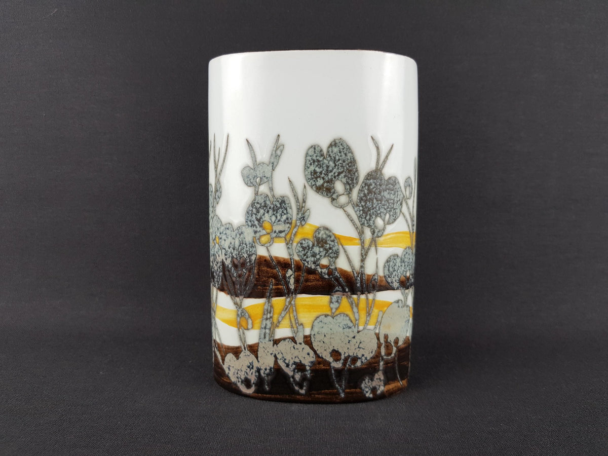 Vintage ROYAL COPENHAGEN Vase from the Fajance Series 963-3740 by Ivan Weiss from Denmark 1960s