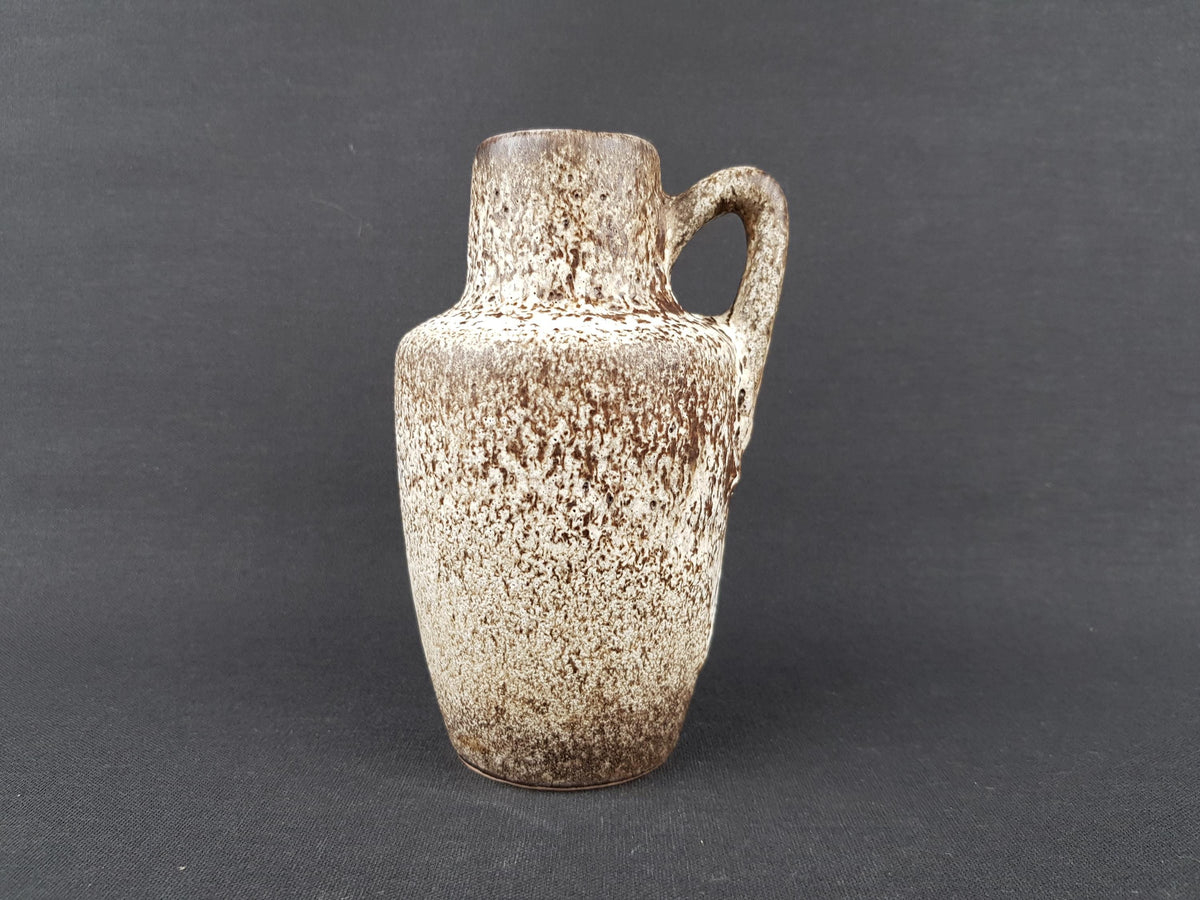Vintage SCHEURICH KERAMIK Grey Fat Lava Vase 405-13.5 West German Pottery Fat Lava Era 1970s