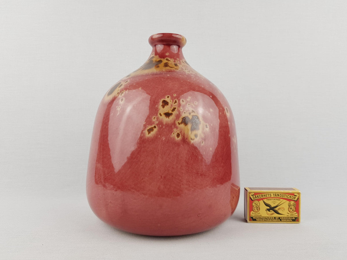 Vintage ANNETTE ODY Studio Art Pottery Vase from Bremen, West- Germany 1970s